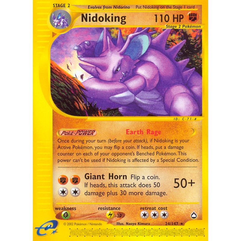 Nidoking (24/147) [Aquapolis]