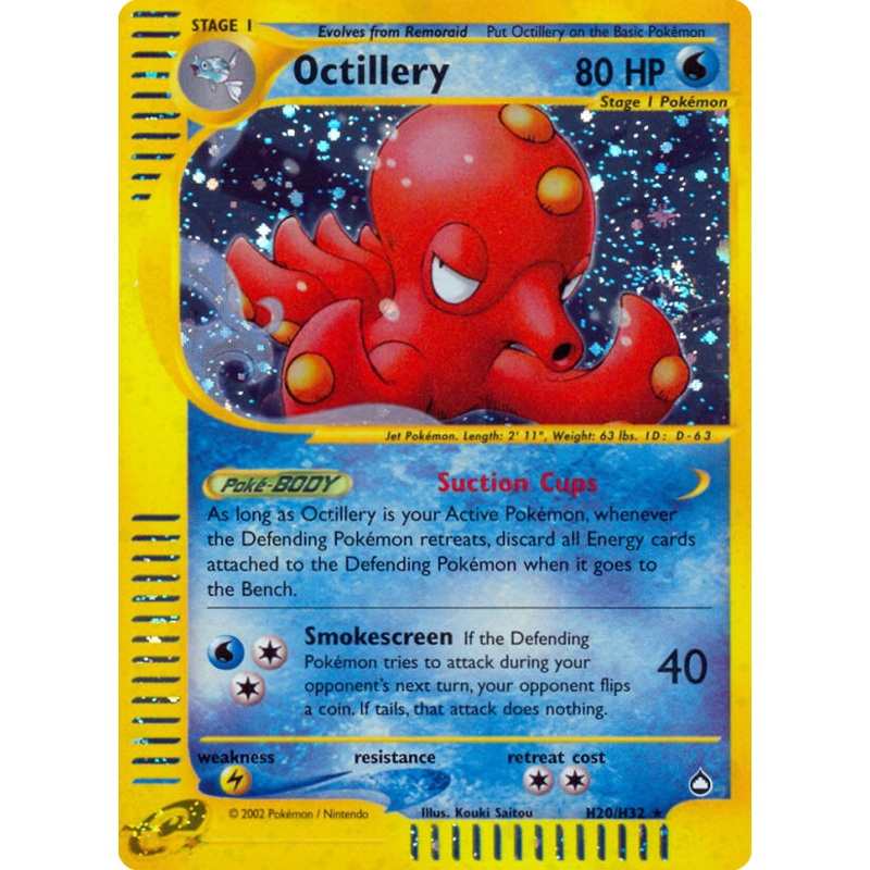 Octillery (H20/H32) [Aquapolis]
