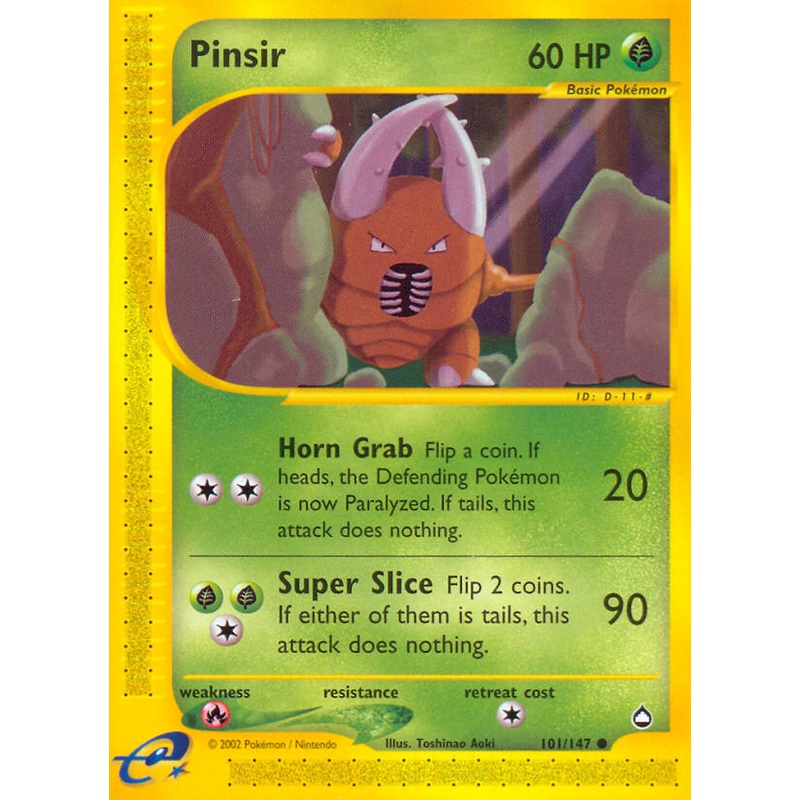 Pinsir (101/147) [Aquapolis]