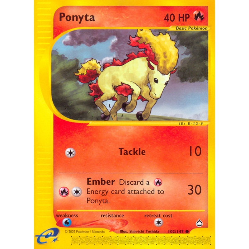 Ponyta (102/147) [Aquapolis]