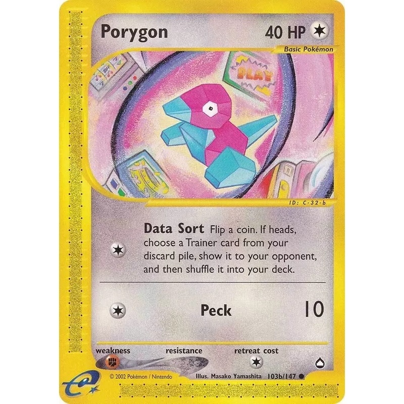 Porygon (103b/147) [Aquapolis]