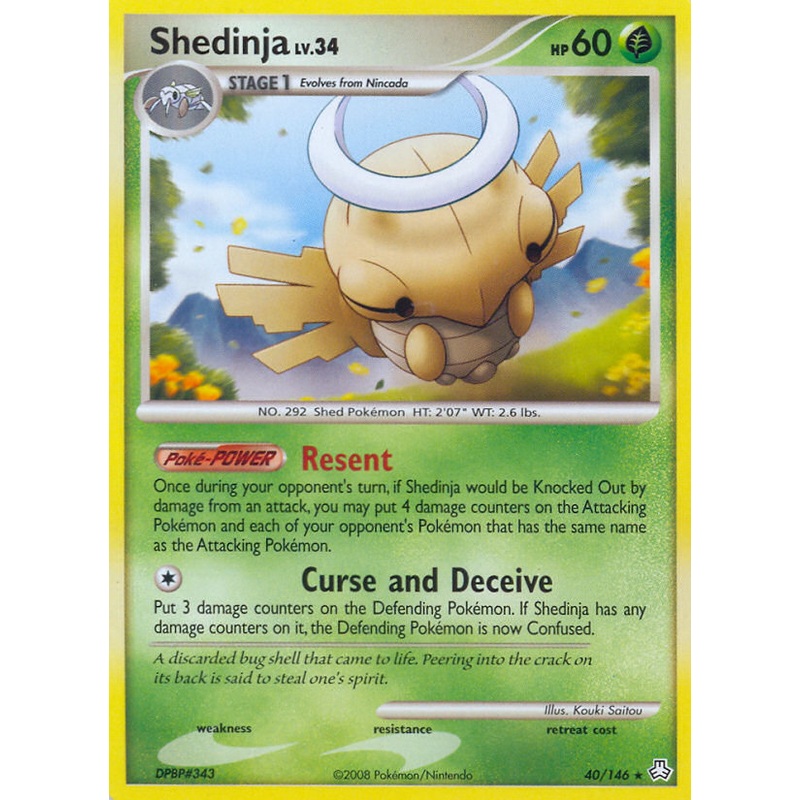 Shedinja (40/146) [Diamond & Pearl: Legends Awakened]