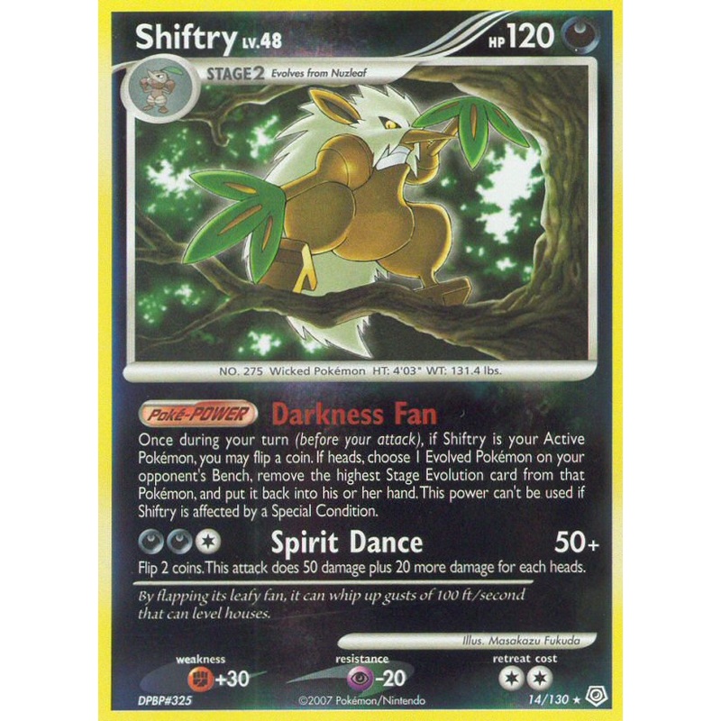 Shiftry (14/130) [Diamond & Pearl: Base Set]