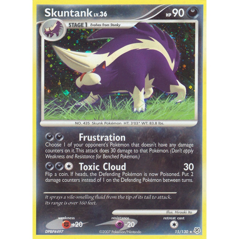 Skuntank (15/130) [Diamond & Pearl: Base Set]