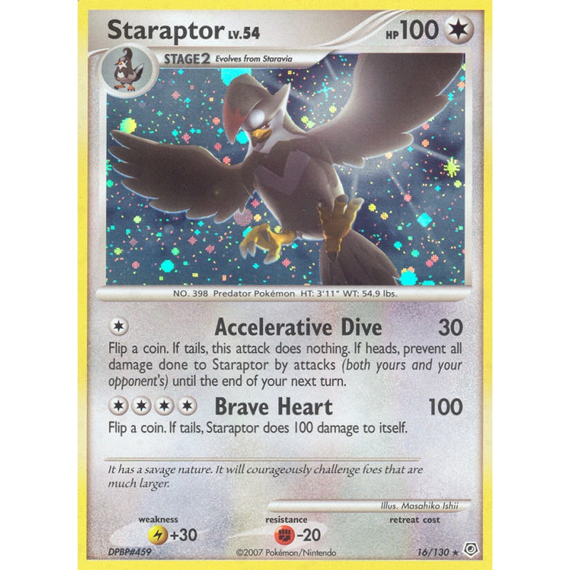Staraptor (16/130) [Diamond & Pearl: Base Set]