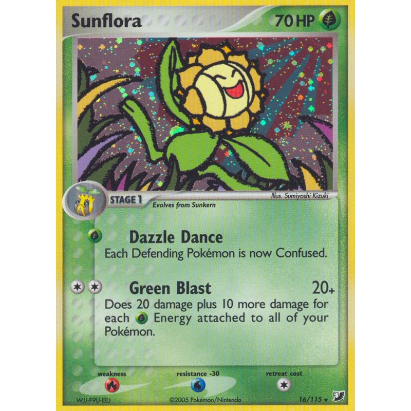 Sunflora (16/115) [EX: Unseen Forces]