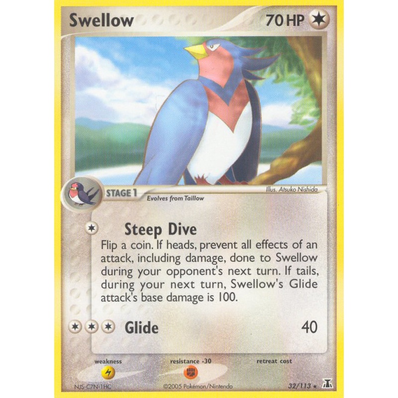 Swellow (32/113) [EX: Delta Species]