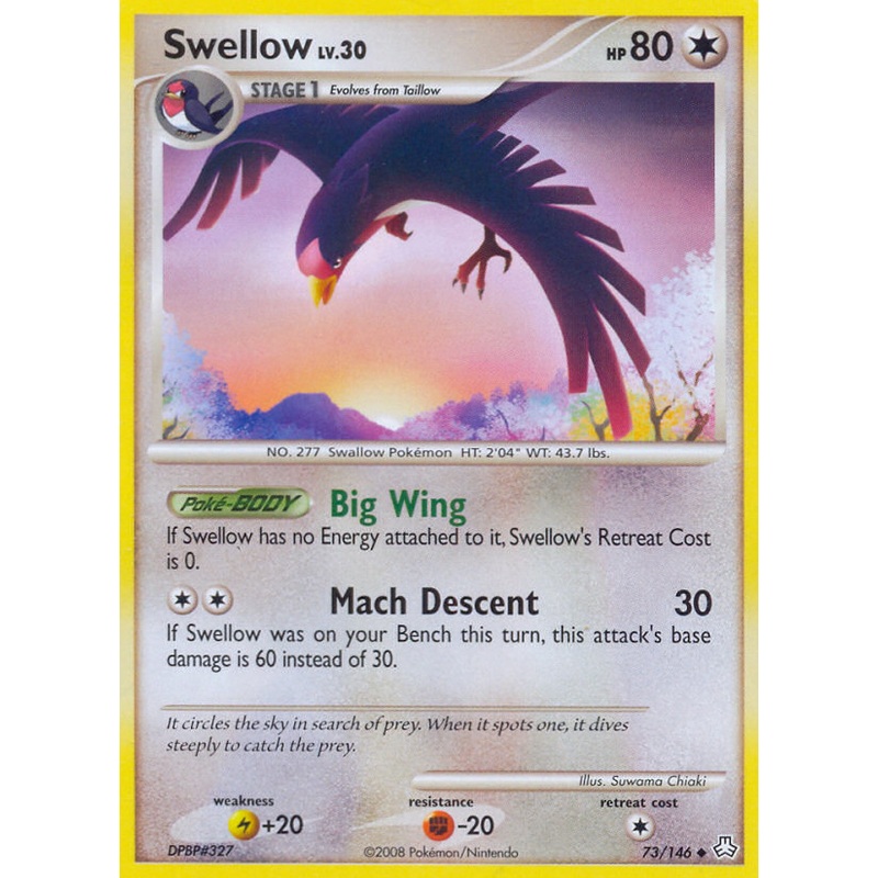 Swellow (73/146) [Diamond & Pearl: Legends Awakened]