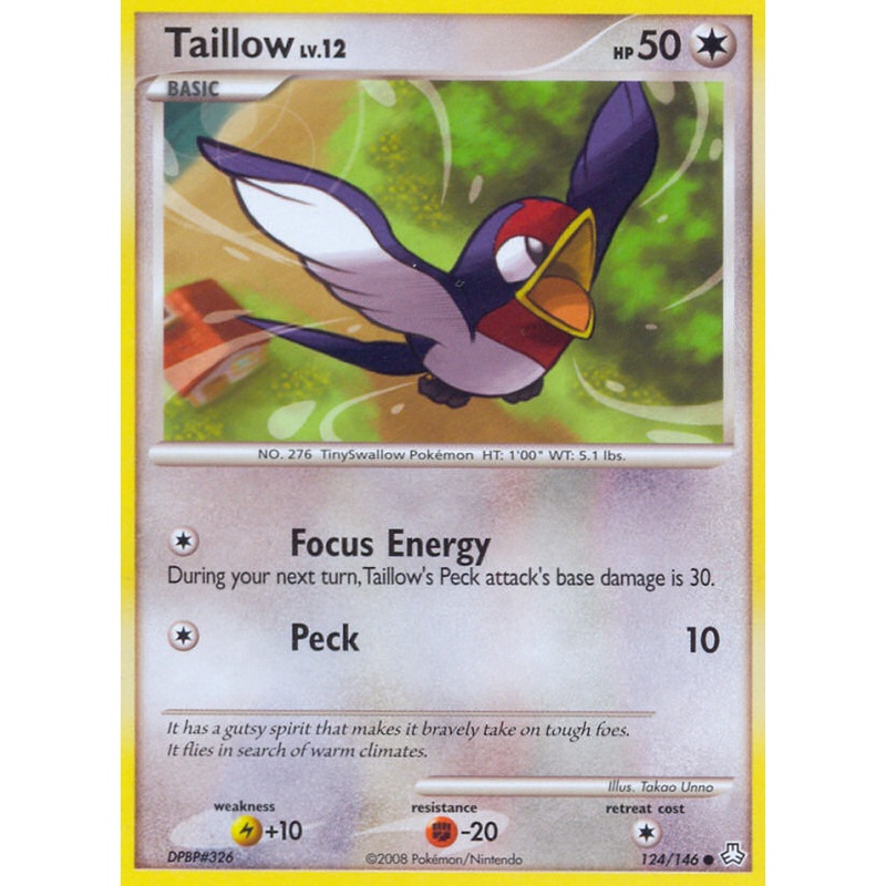Taillow (124/146) [Diamond & Pearl: Legends Awakened]