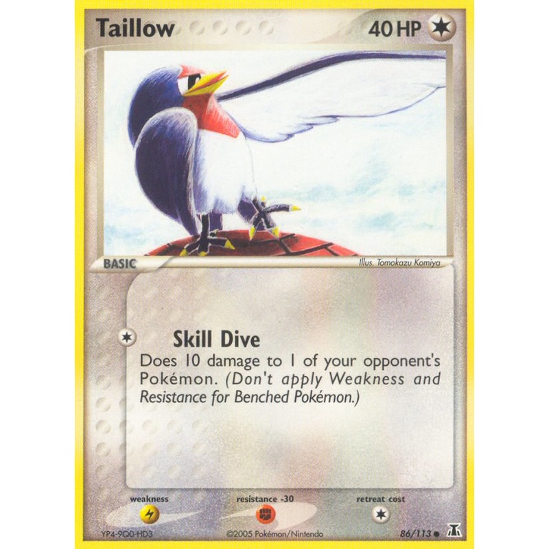 Taillow (86/113) [EX: Delta Species]