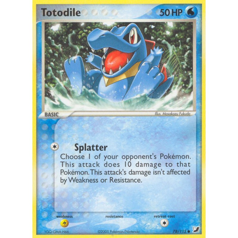 Totodile (78/115) [EX: Unseen Forces]
