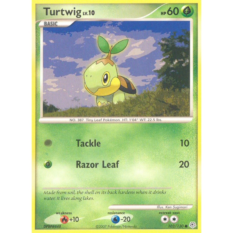 Turtwig (103/130) [Diamond & Pearl: Base Set]