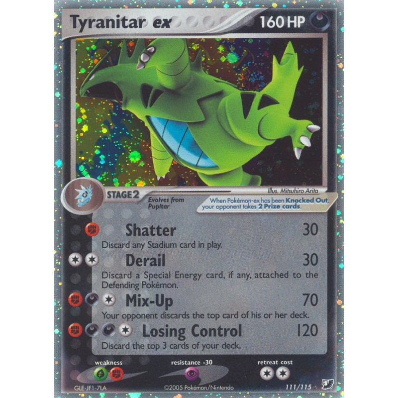 Tyranitar ex (111/115) [EX: Unseen Forces]