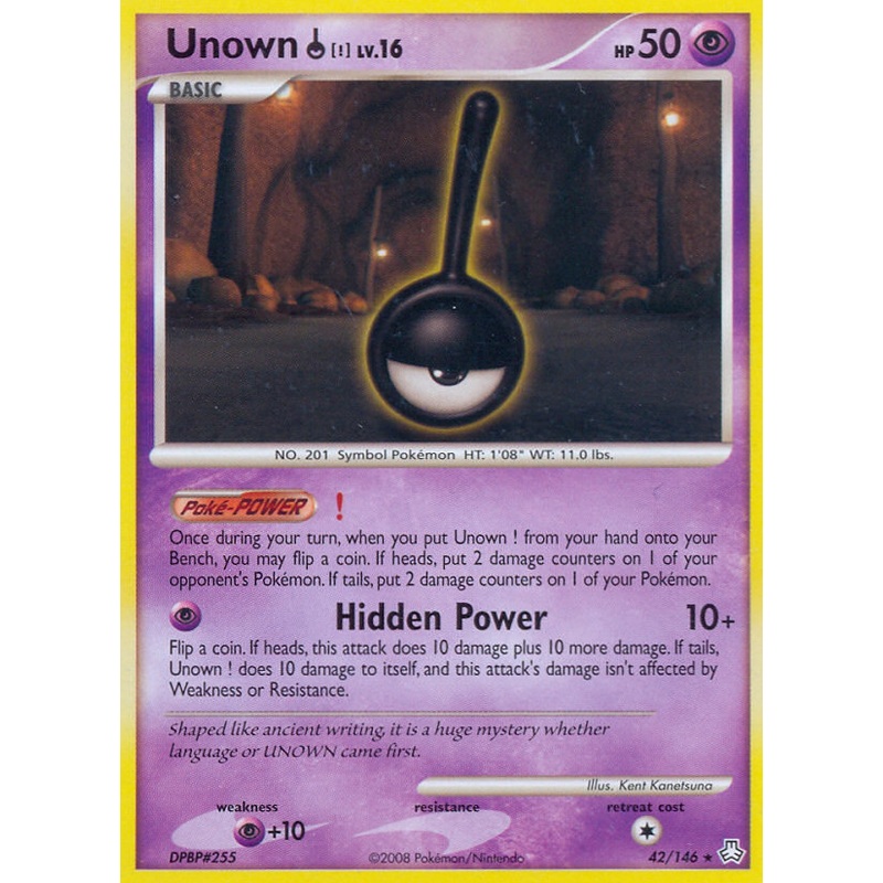Unown ! (42/146) [Diamond & Pearl: Legends Awakened]