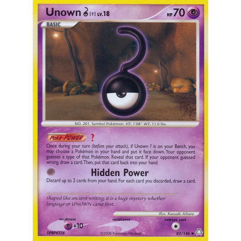 Unown ? (82/146) [Diamond & Pearl: Legends Awakened]