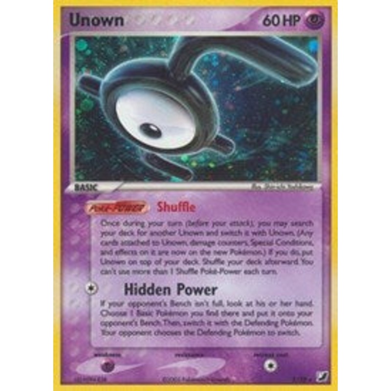Unown (E) (E/28) [EX: Unseen Forces]