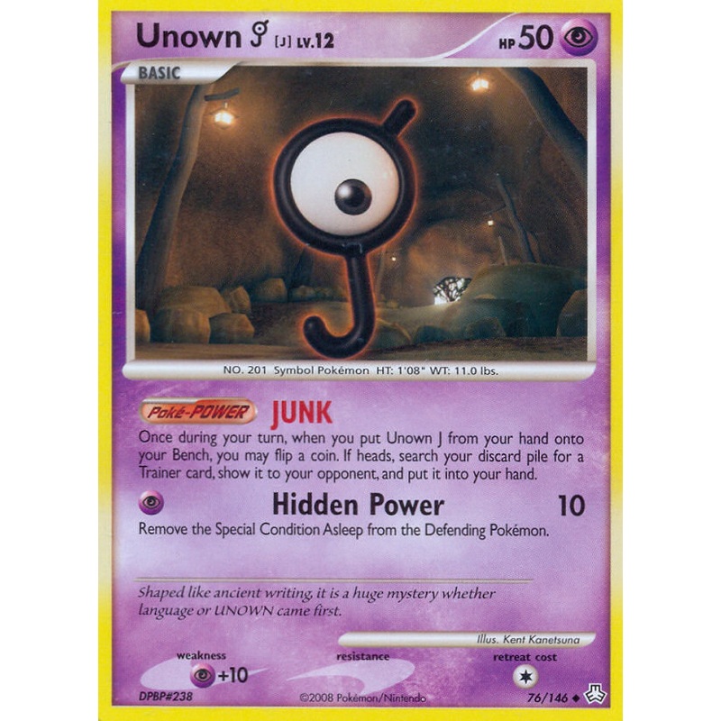 Unown J (76/146) [Diamond & Pearl: Legends Awakened]