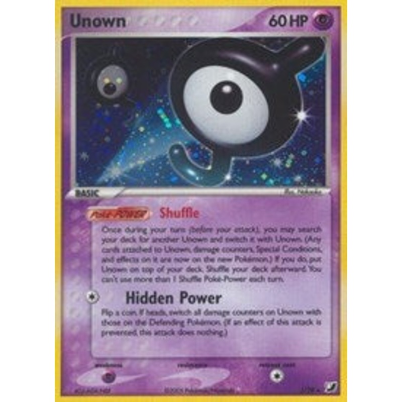 Unown (J) (J/28) [EX: Unseen Forces]