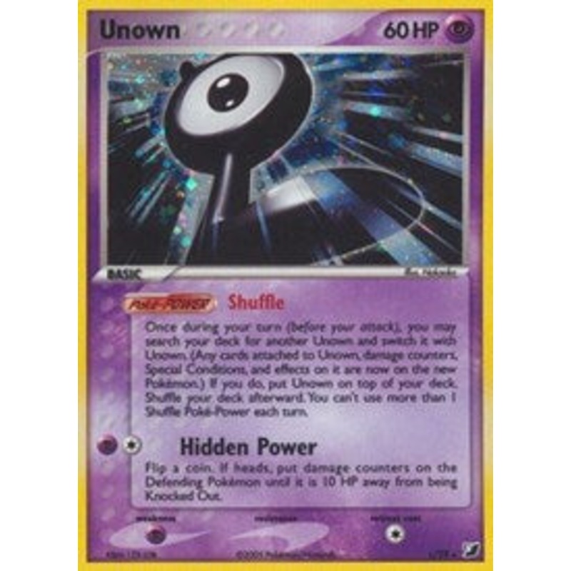 Unown (L) (L/28) [EX: Unseen Forces]