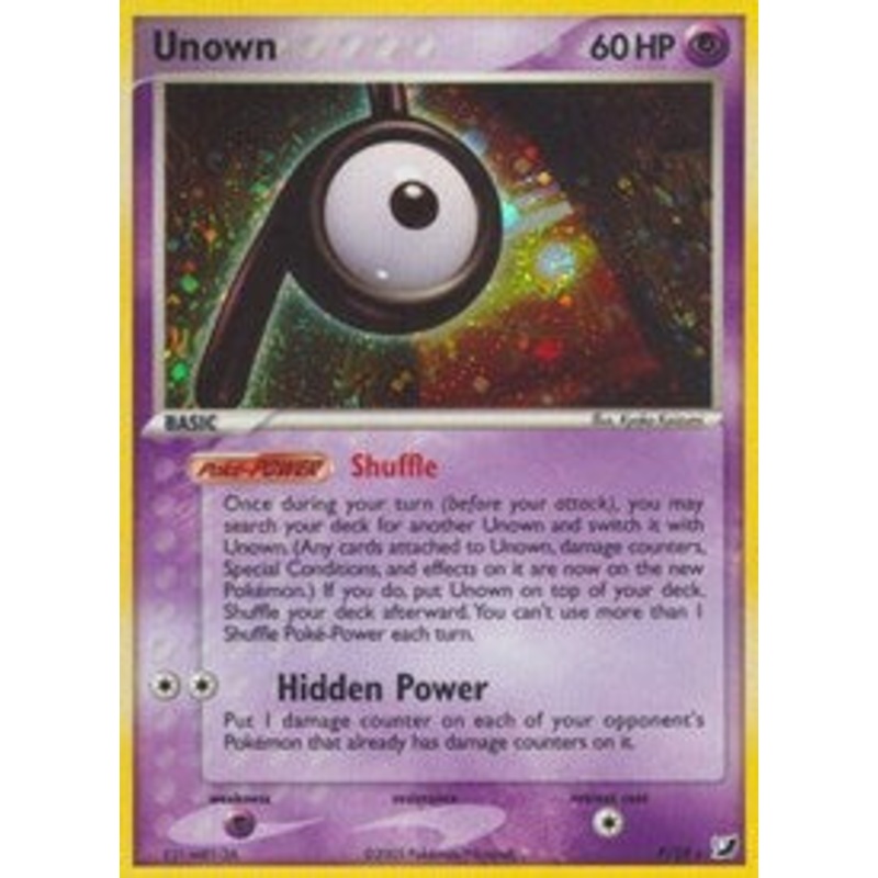 Unown (P) (P/28) [EX: Unseen Forces]