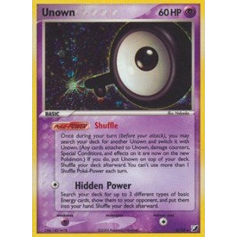 Unown (Q) (Q/28) [EX: Unseen Forces]
