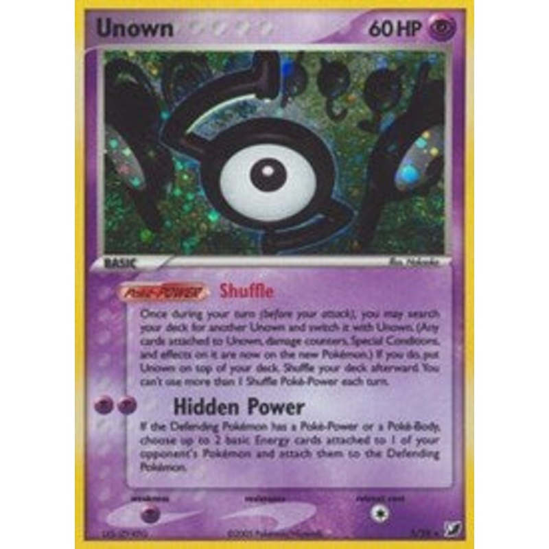 Unown (S) (S/28) [EX: Unseen Forces]
