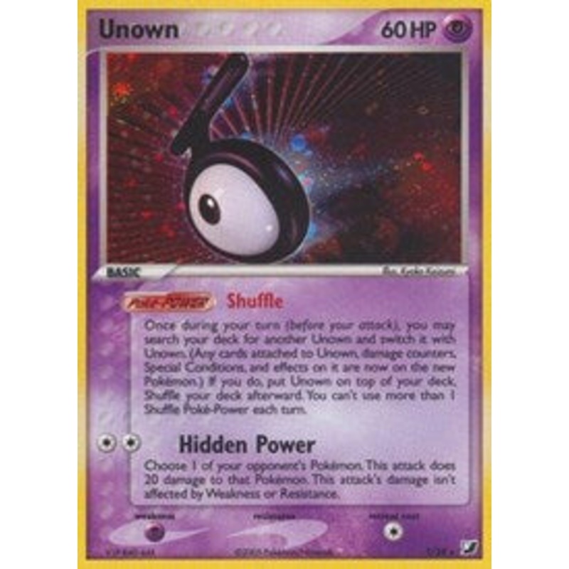 Unown (T) (T/28) [EX: Unseen Forces]