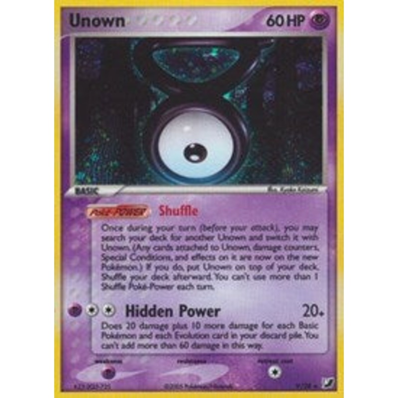 Unown (V) (V/28) [EX: Unseen Forces]