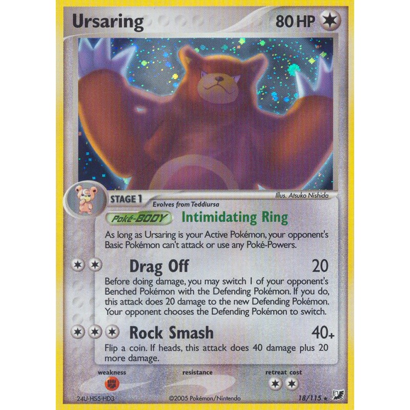 Ursaring (18/115) [EX: Unseen Forces]