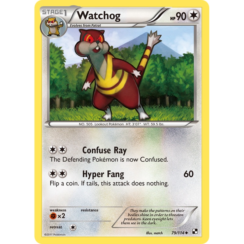 Watchog (79/114) [Black & White: Base Set]