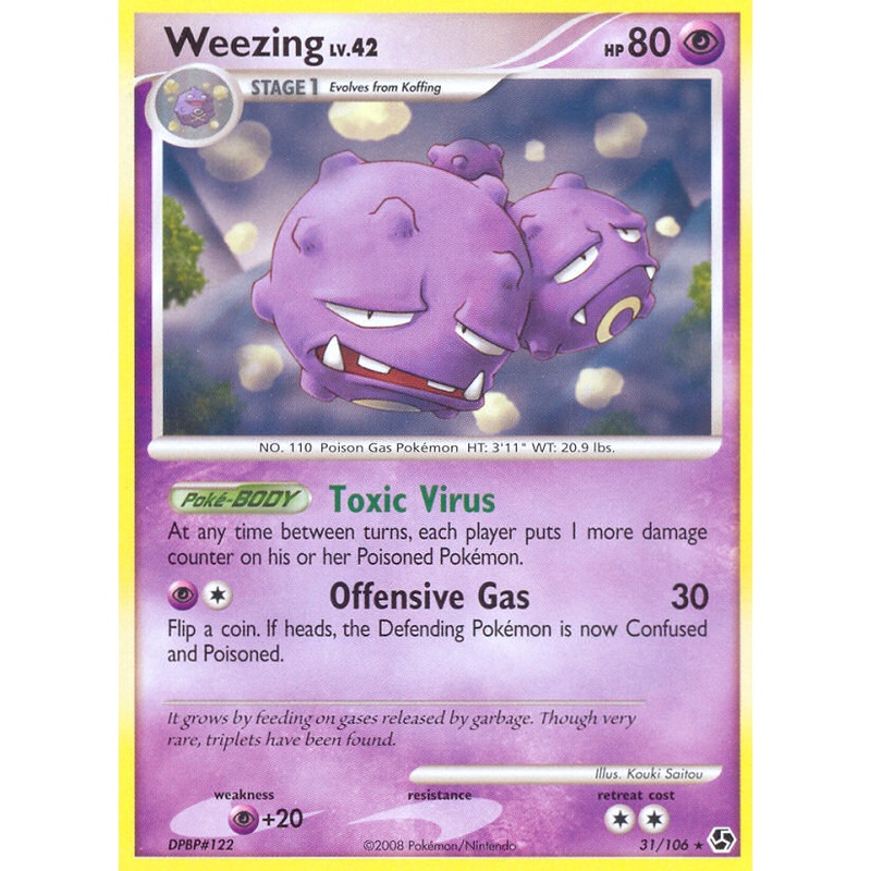 Weezing (31/106) [Diamond & Pearl: Great Encounters]