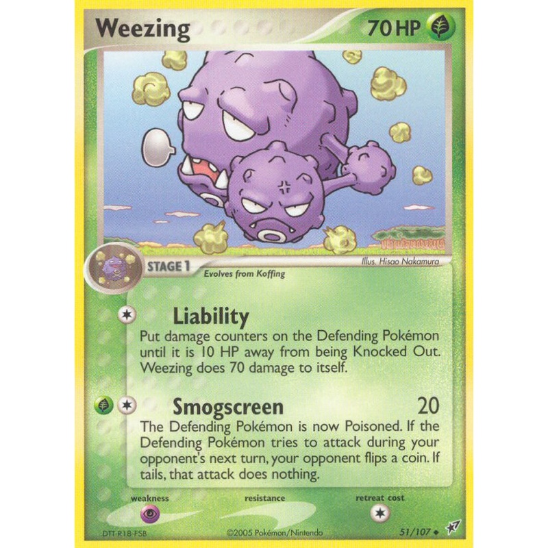 Weezing (51/107) [EX: Deoxys]