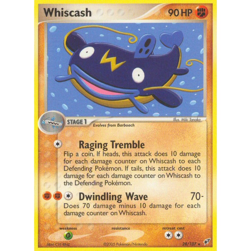 Whiscash (28/107) [EX: Deoxys]