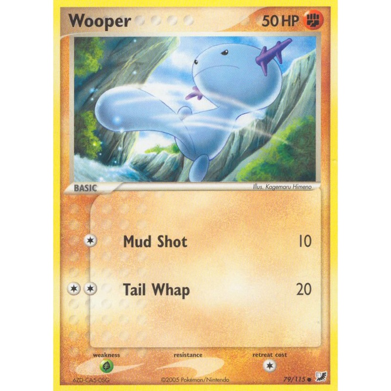 Wooper (79/115) [EX: Unseen Forces]