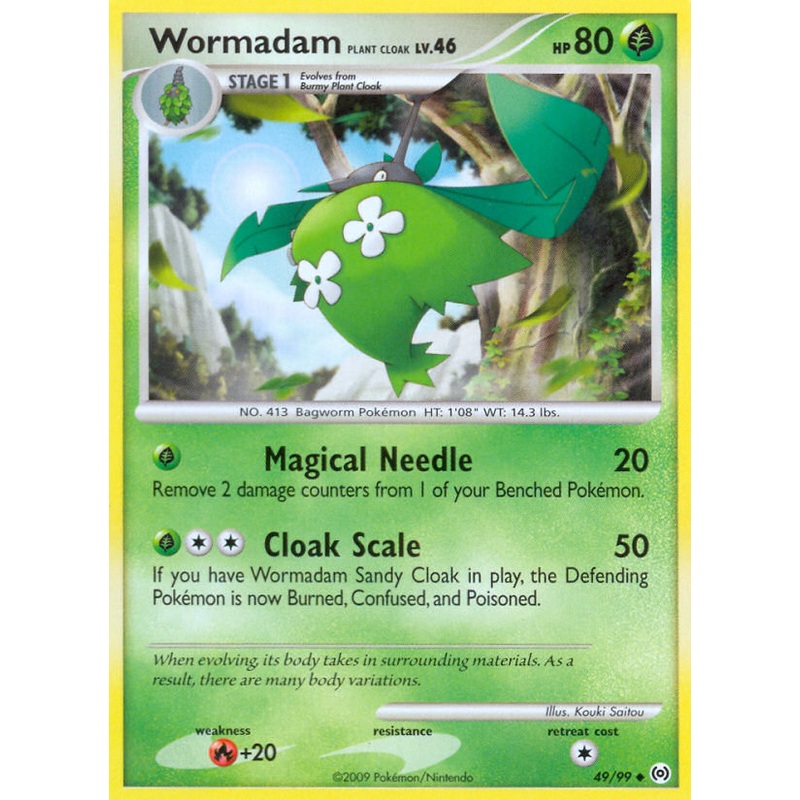Wormadam Plant Cloak (49/99) [Platinum: Arceus]