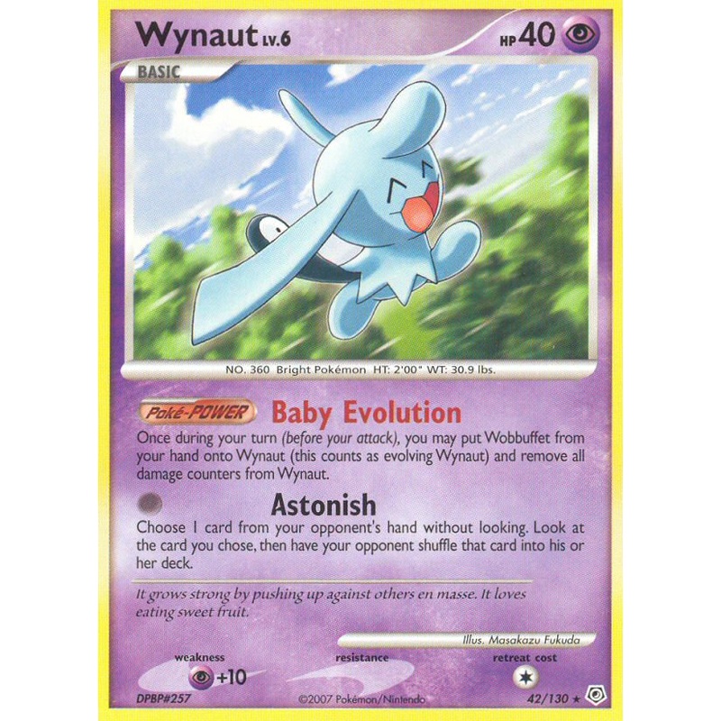 Wynaut (42/130) [Diamond & Pearl: Base Set]