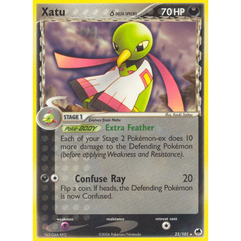 Xatu (25/101) (Delta Species) [EX: Dragon Frontiers]