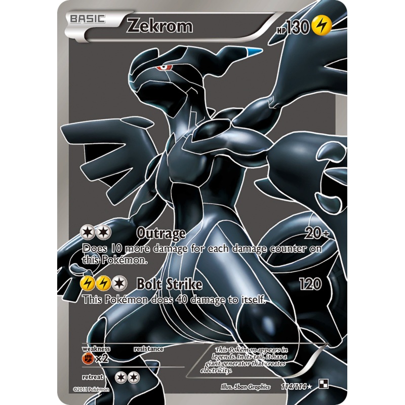 Zekrom (114/114) [Black & White: Base Set]