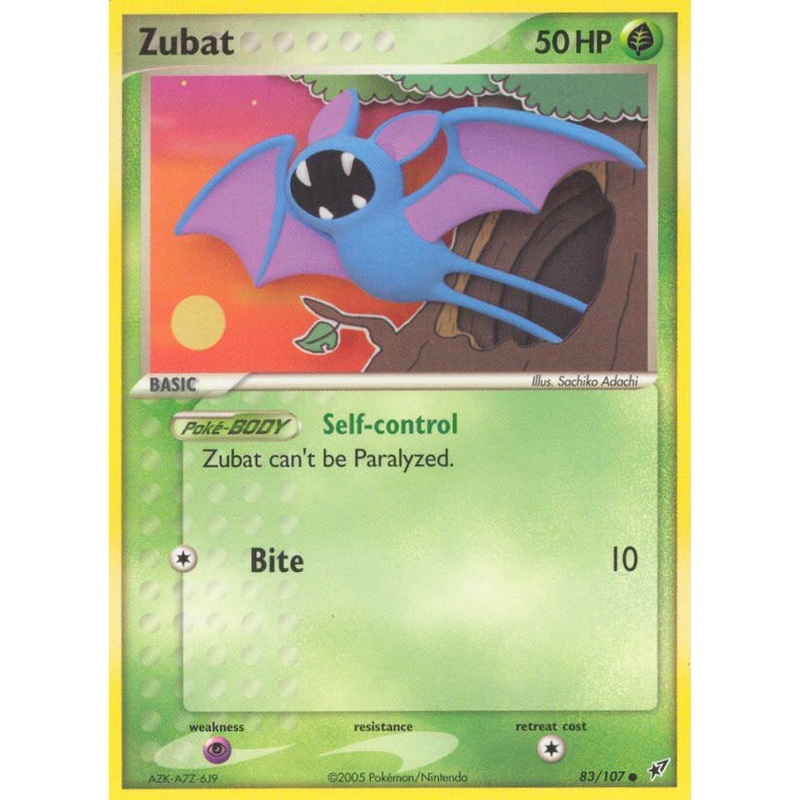 Zubat (83/107) [EX: Deoxys]