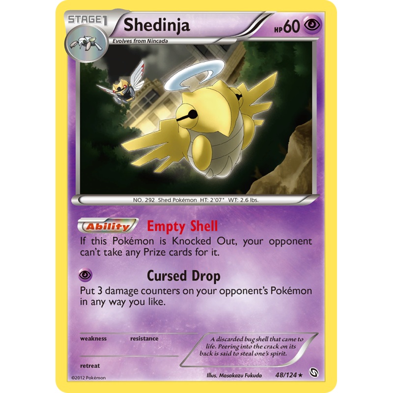 Shedinja (48/124) [Black & White: Dragons Exalted]