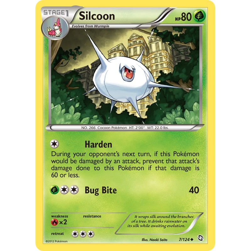 Silcoon (7/124) [Black & White: Dragons Exalted]