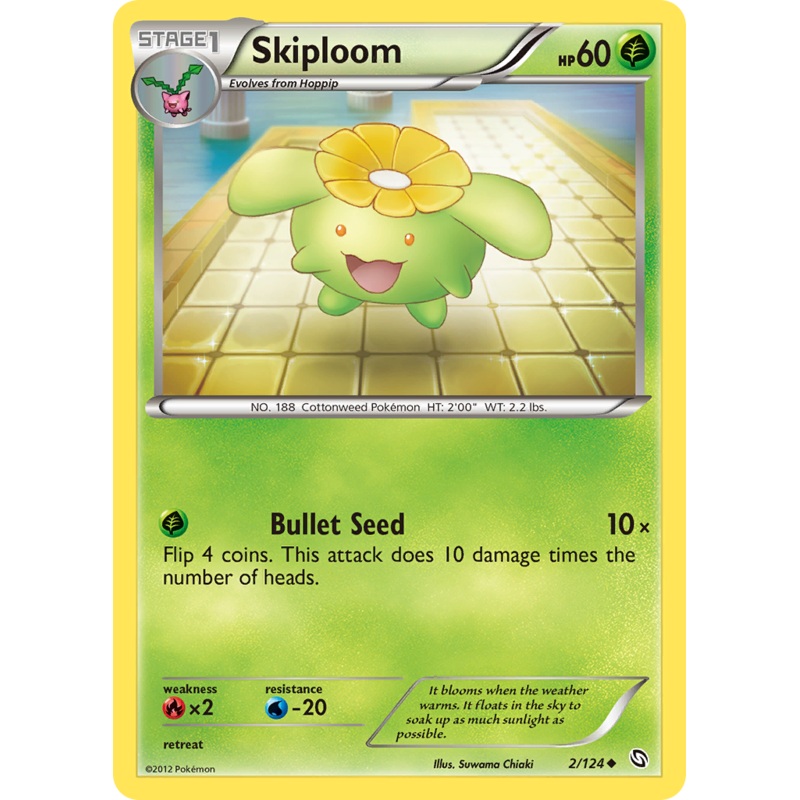 Skiploom (2/124) [Black & White: Dragons Exalted]