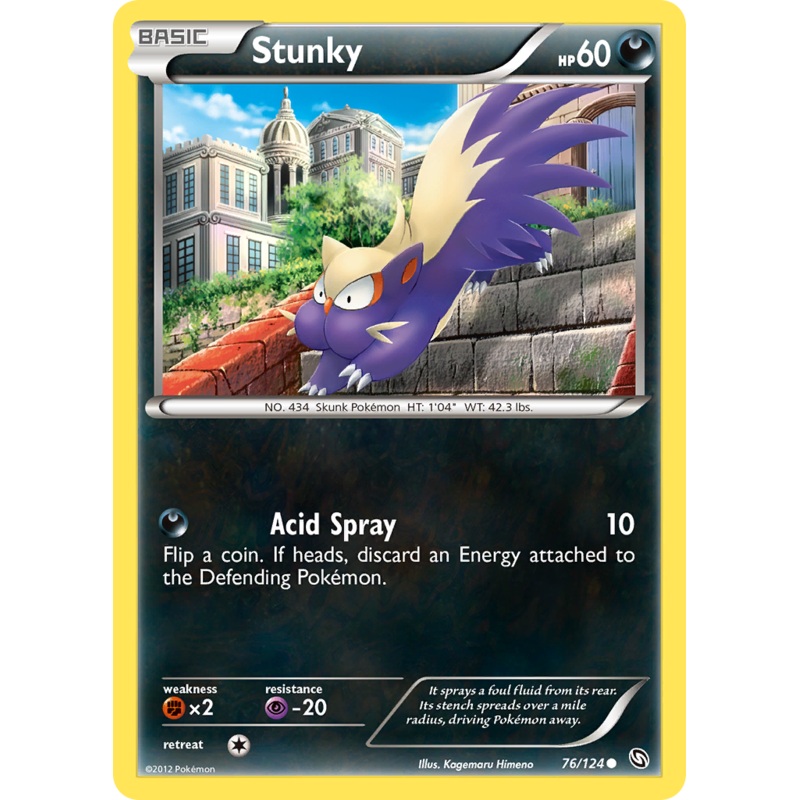 Stunky (76/124) [Black & White: Dragons Exalted]