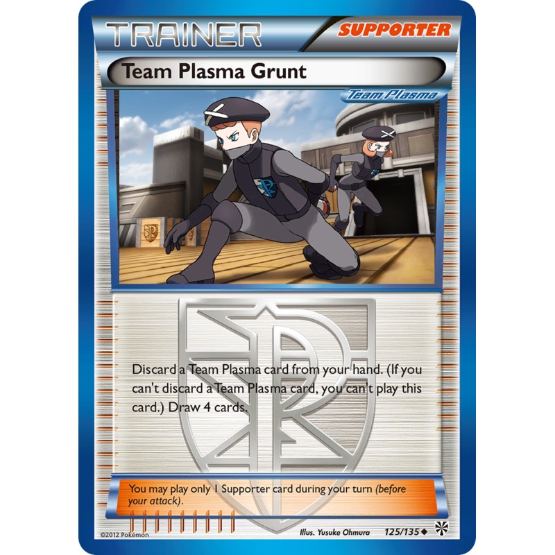 Team Plasma Grunt (125/135) [Black & White: Plasma Storm]