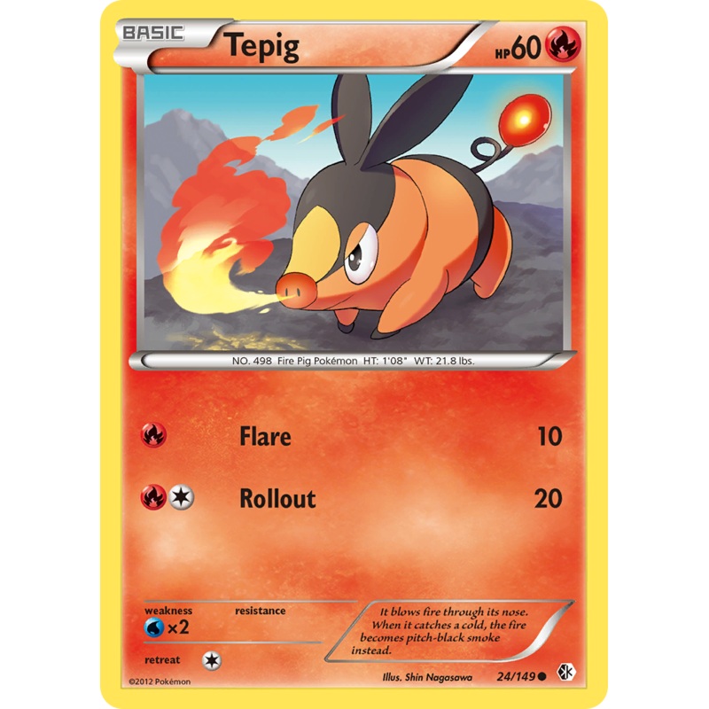 Tepig (24/149) [Black & White: Boundaries Crossed]