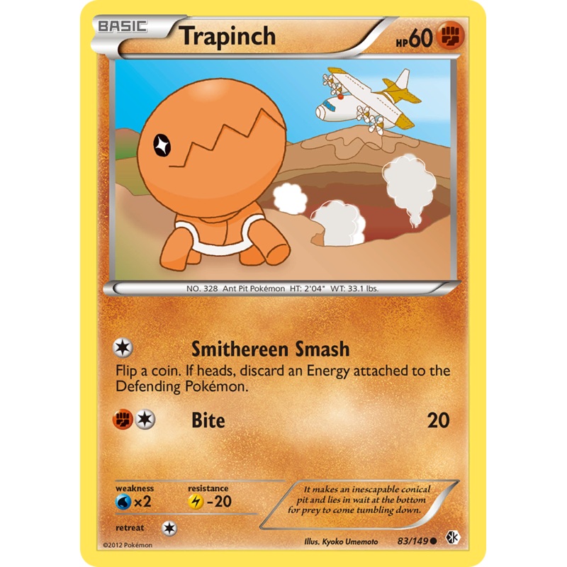 Trapinch (83/149) [Black & White: Boundaries Crossed]