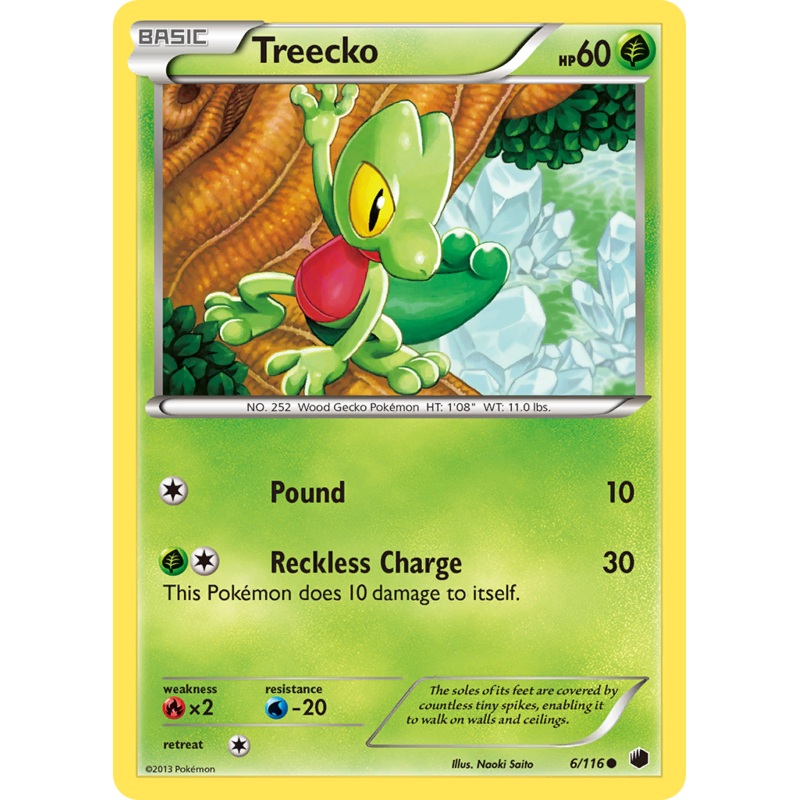 Treecko (6/116) [Black & White: Plasma Freeze]