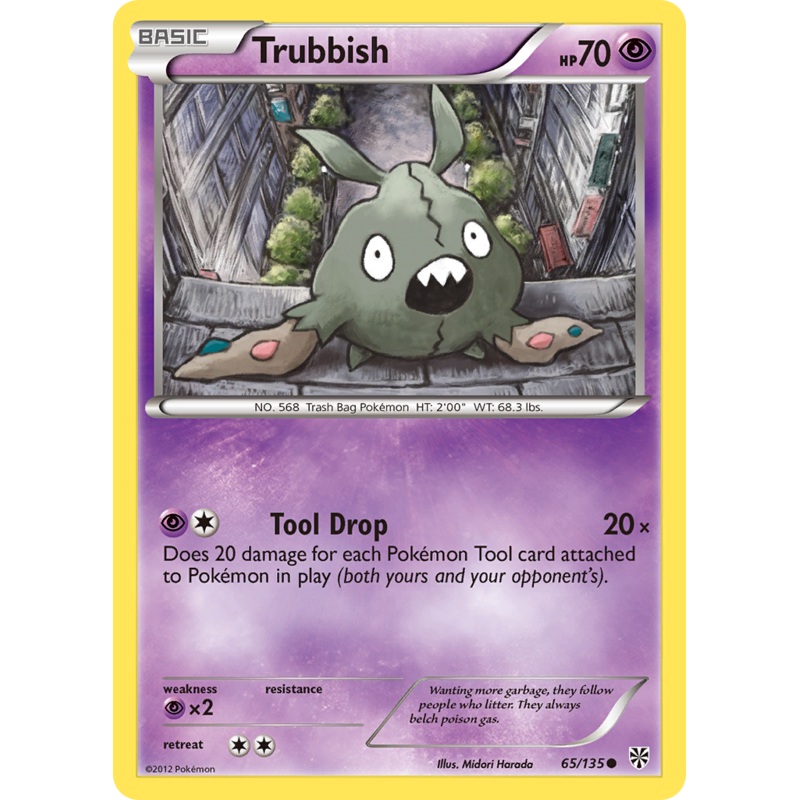 Trubbish (65/135) [Black & White: Plasma Storm]