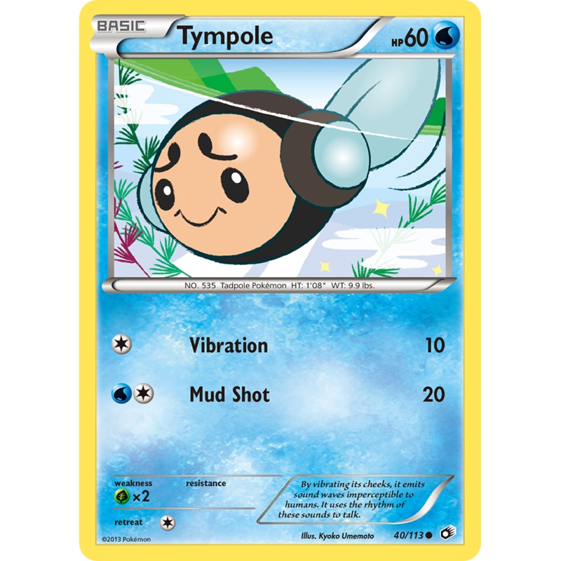 Tympole (40/113) [Black & White: Legendary Treasures]