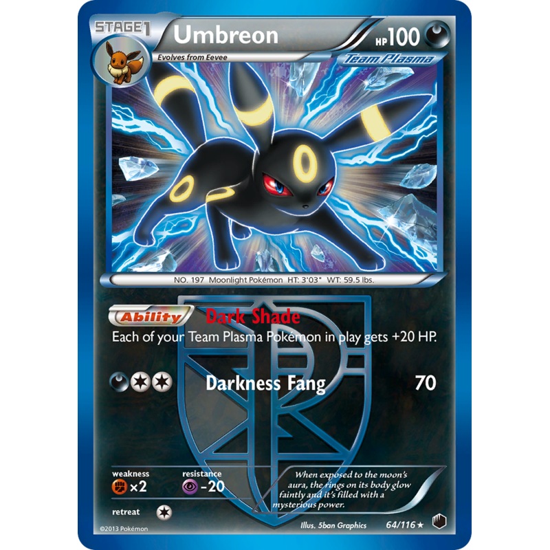 Umbreon (64/116) [Black & White: Plasma Freeze]